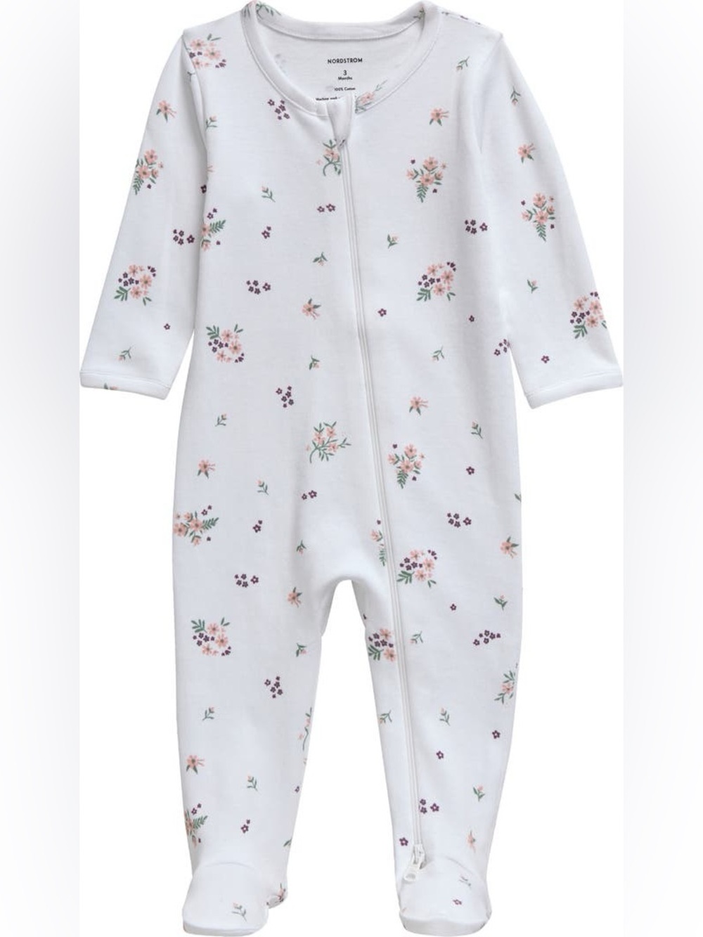 Print Cotton Footie